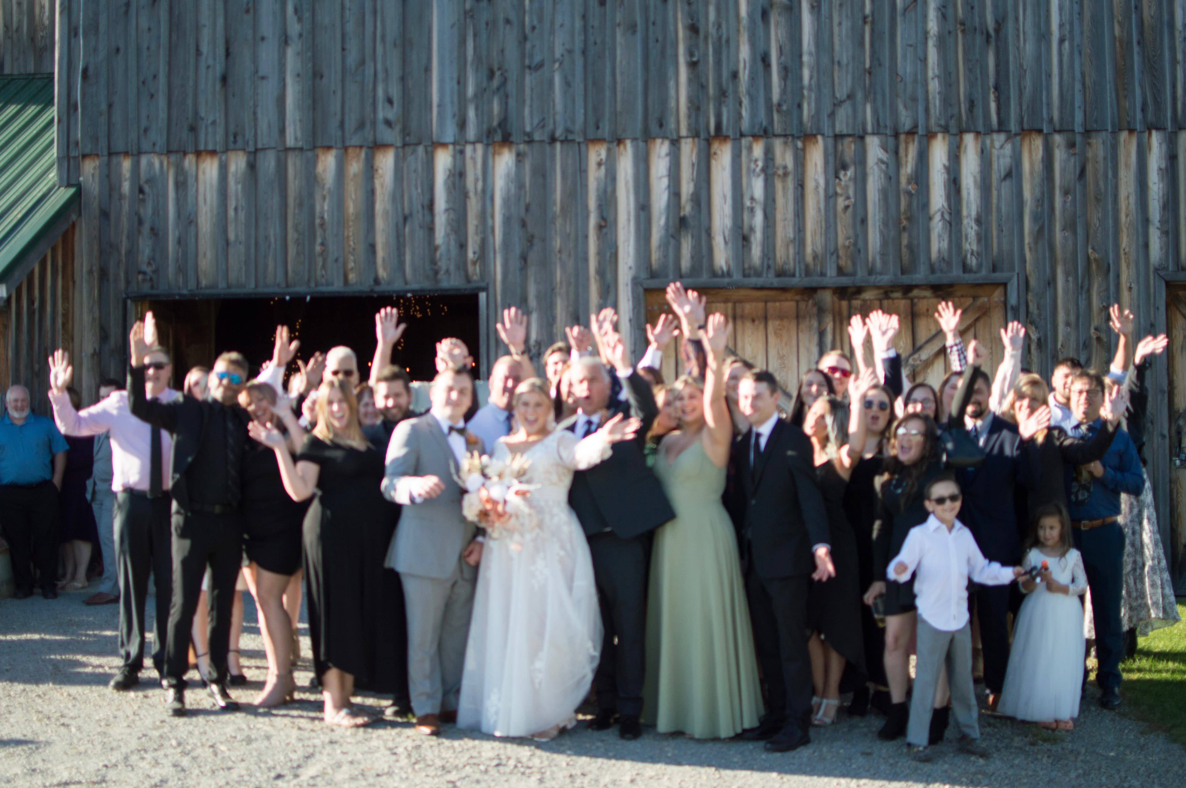 Wedding couple portrait
