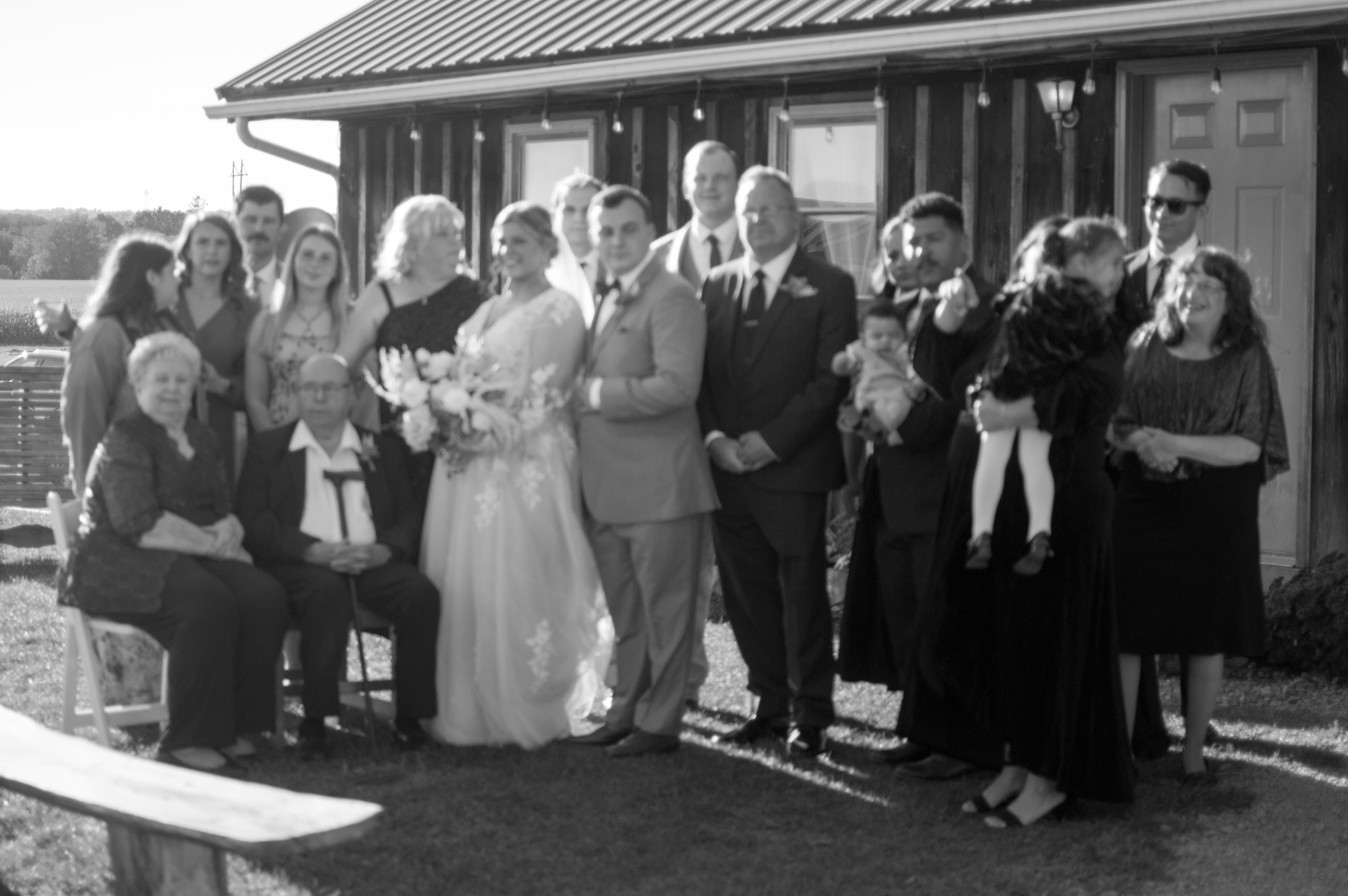Wedding moment